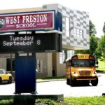 school busses at west preston